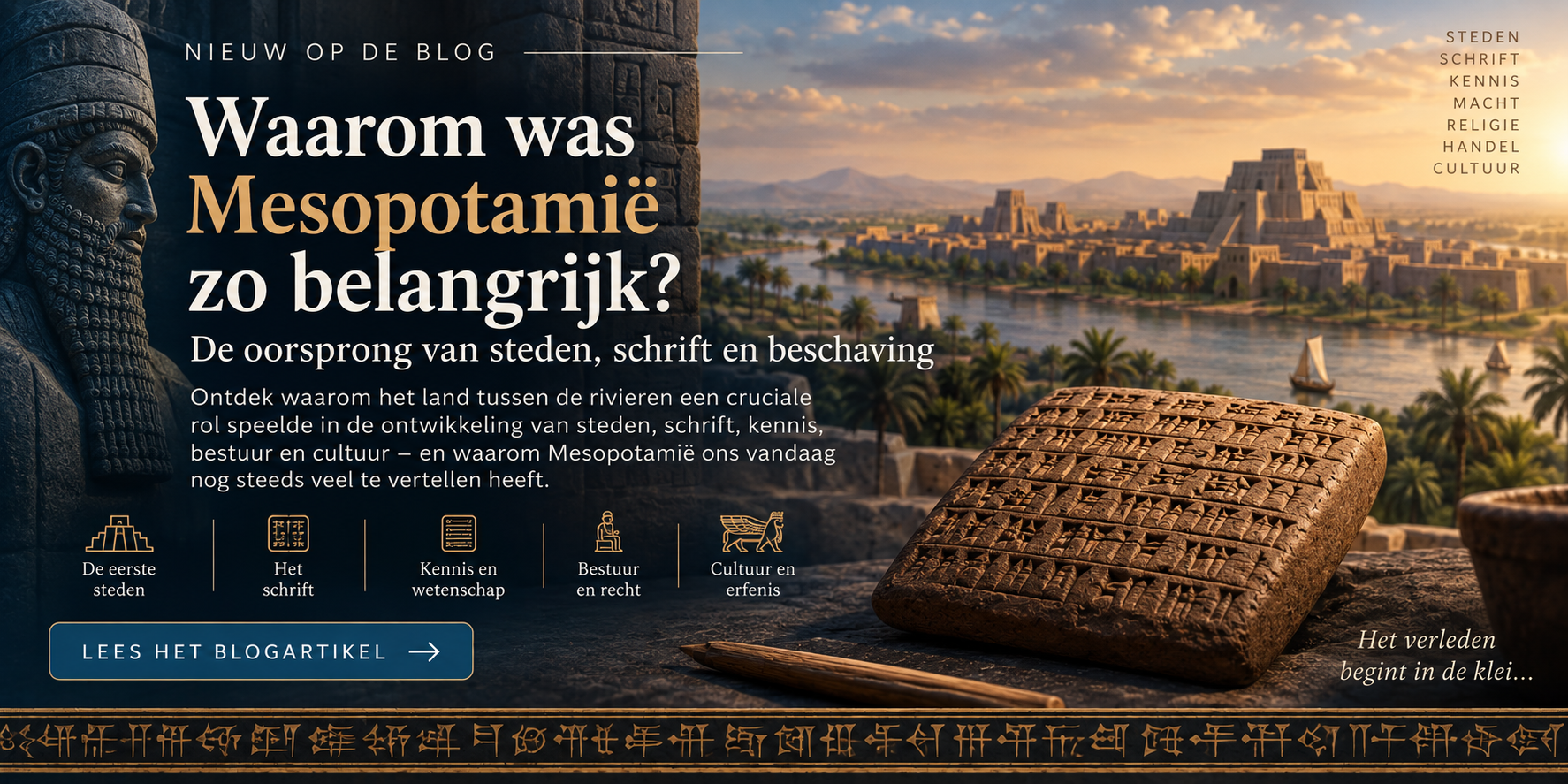 Waarom was Mesopotamië zo belangrijk