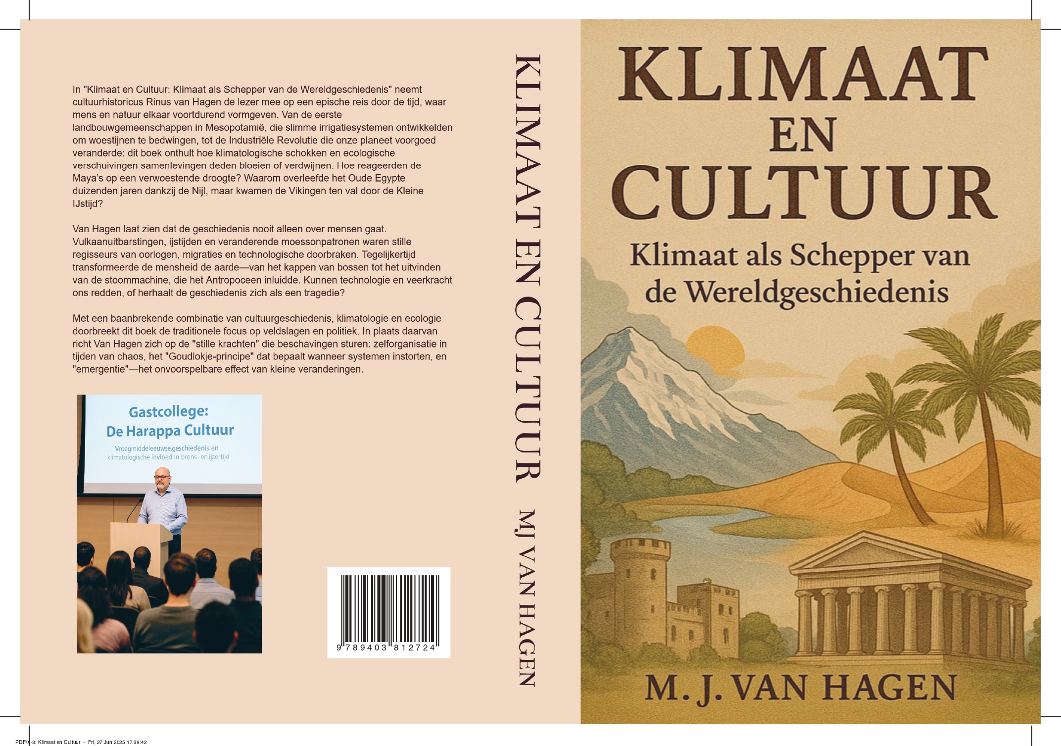 Klimaat als Schepper van de Wereldgeschiedenis. Mijn nieuwste boek.